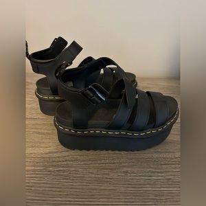 Dr. Martens platform sandals- size 7